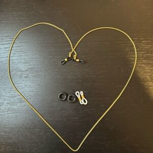 Eye glasses holder chain